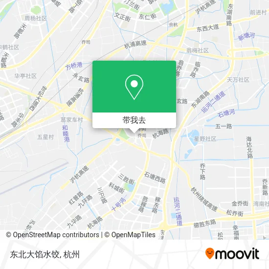 东北大馅水饺地图
