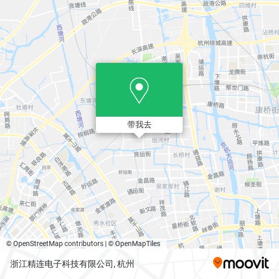 浙江精连电子科技有限公司地图
