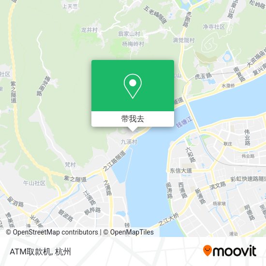 ATM取款机地图