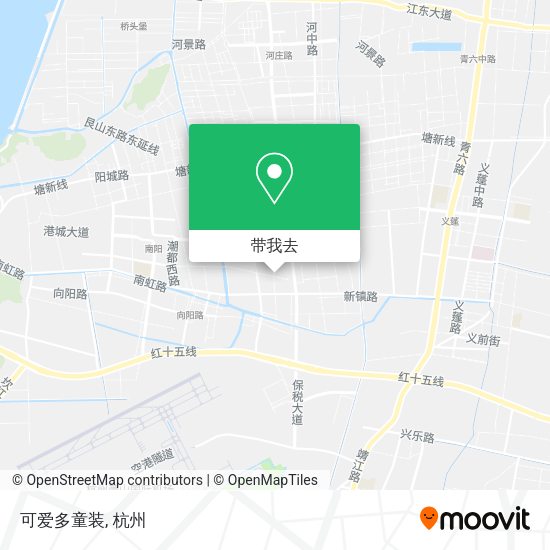 可爱多童装地图