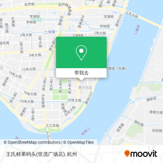 王氏鲜果码头(世茂广场店)地图