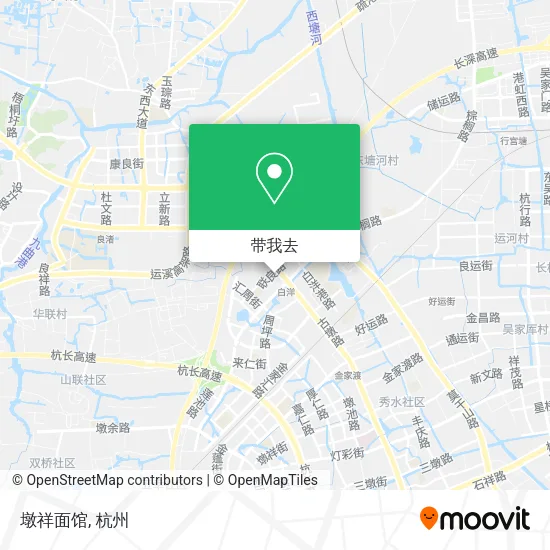 墩祥面馆地图
