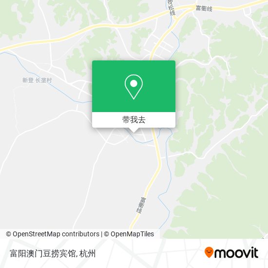 富阳澳门豆捞宾馆地图
