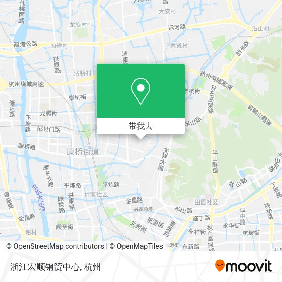 浙江宏顺钢贸中心地图