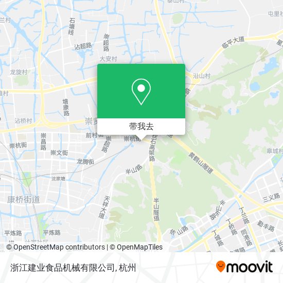 浙江建业食品机械有限公司地图