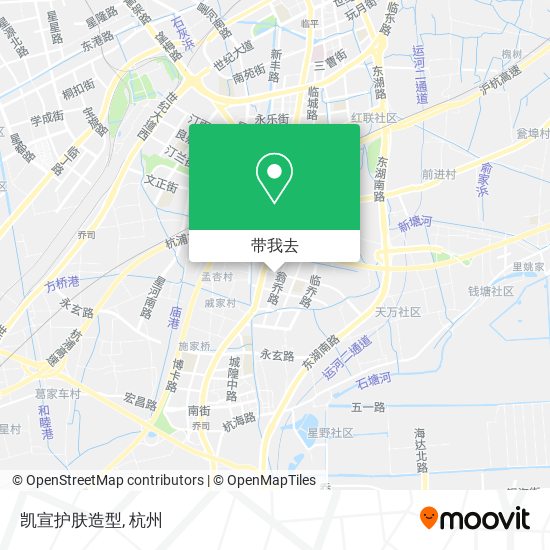 凯宣护肤造型地图