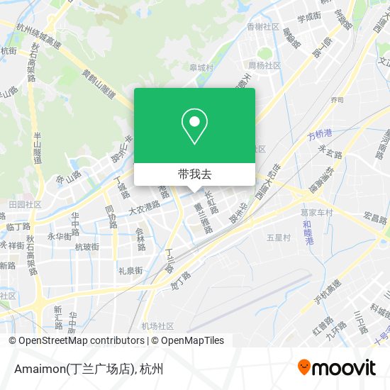 Amaimon(丁兰广场店)地图
