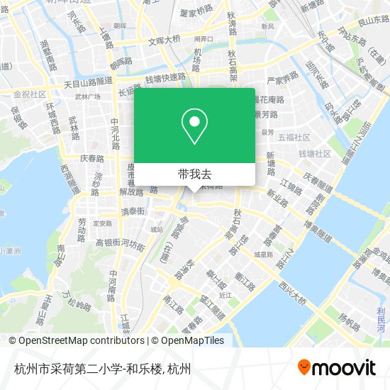 杭州市采荷第二小学-和乐楼地图