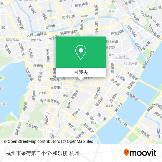 杭州市采荷第二小学-和乐楼地图