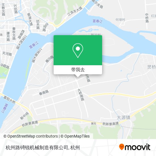 杭州路锜锐机械制造有限公司地图