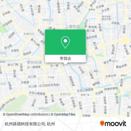 杭州路德科技有限公司地图