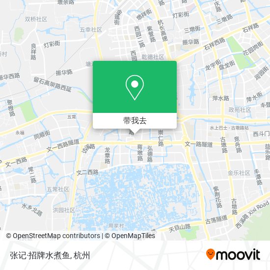 张记·招牌水煮鱼地图