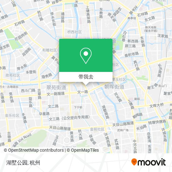 湖墅公园地图