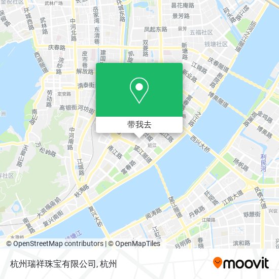 杭州瑞祥珠宝有限公司地图