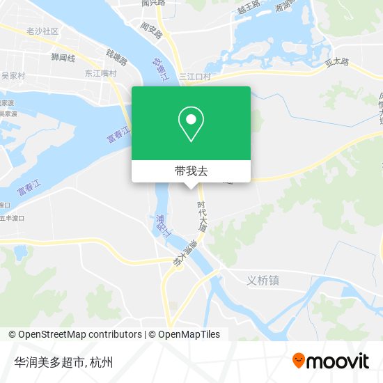 华润美多超市地图