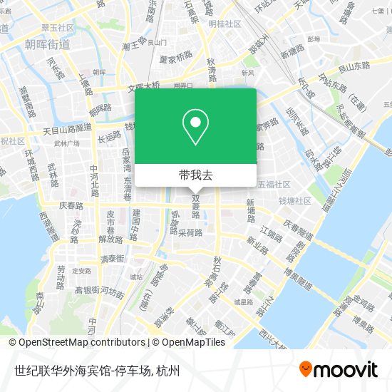 世纪联华外海宾馆-停车场地图