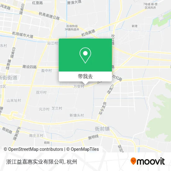浙江益嘉惠实业有限公司地图