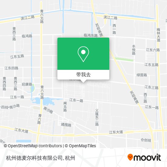 杭州德麦尔科技有限公司地图