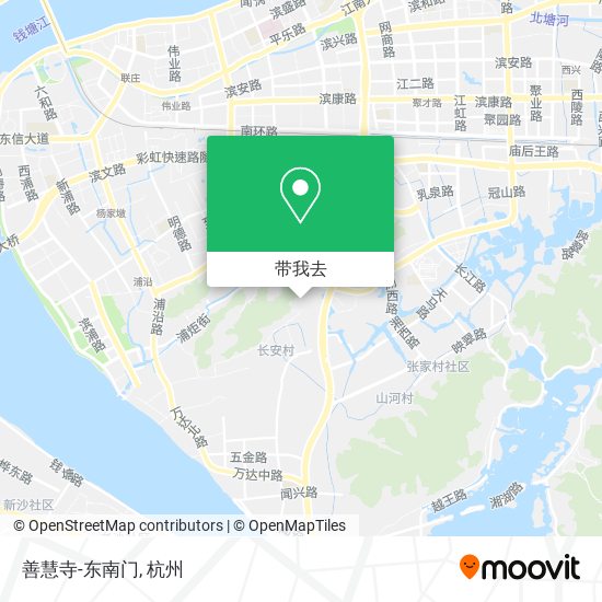 善慧寺-东南门地图