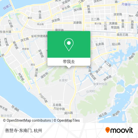 善慧寺-东南门地图