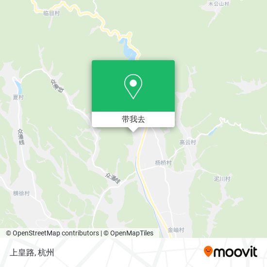 上皇路地图