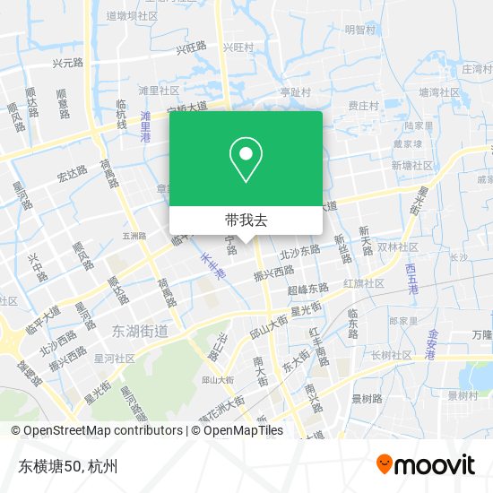 东横塘50地图
