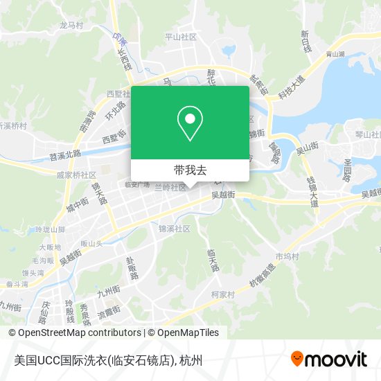 美国UCC国际洗衣(临安石镜店)地图