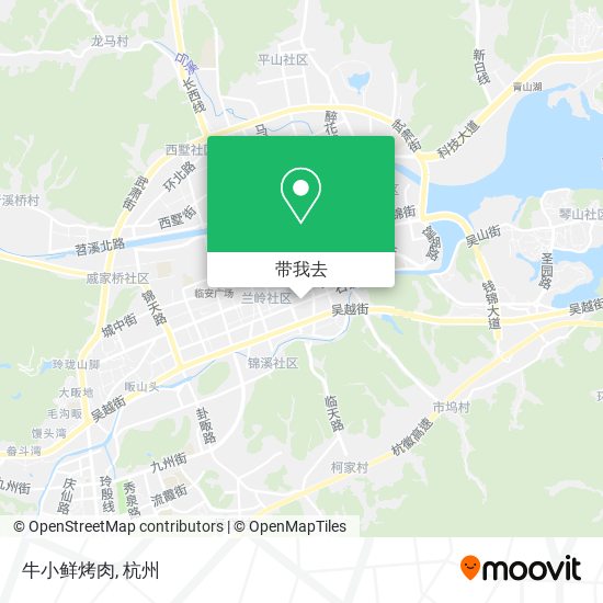 牛小鲜烤肉地图