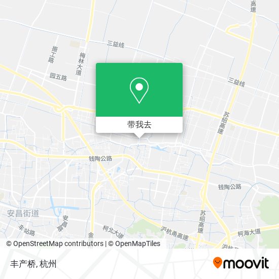 丰产桥地图