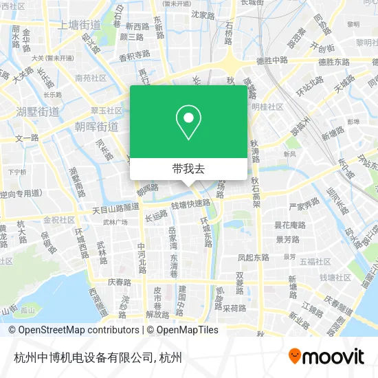 杭州中博机电设备有限公司地图