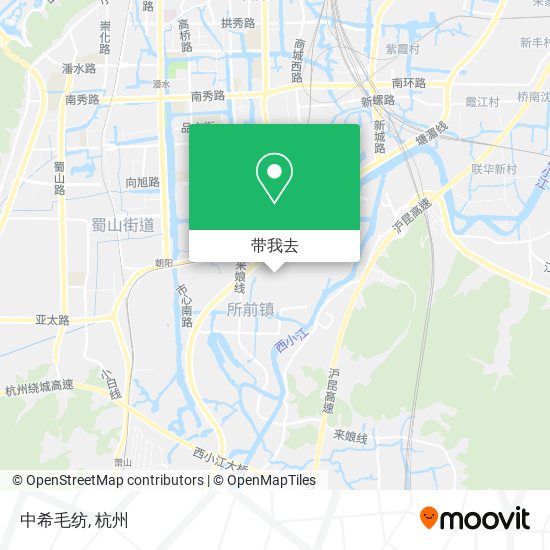 中希毛纺地图