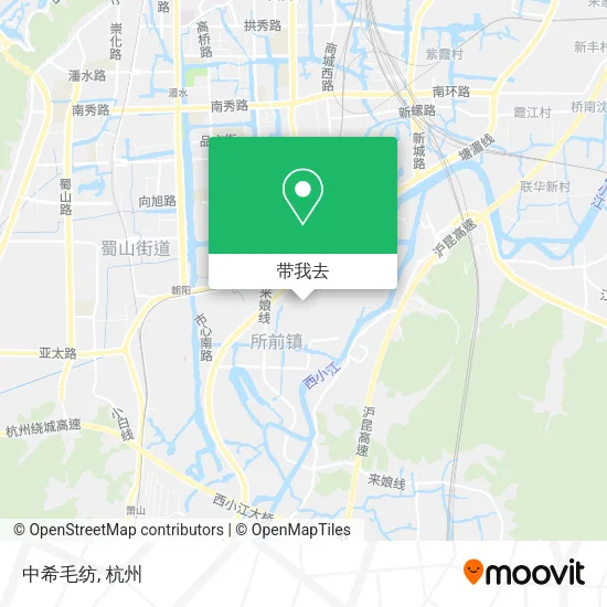 中希毛纺地图