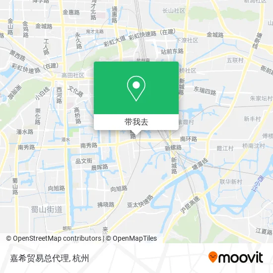 嘉希贸易总代理地图