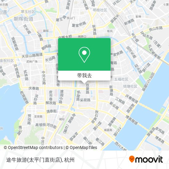 途牛旅游(太平门直街店)地图