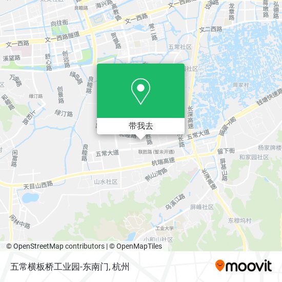 五常横板桥工业园-东南门地图