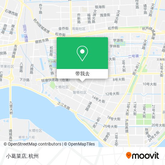 小葛菜店地图