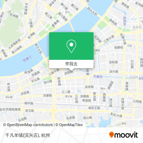 千凡羊绒(滨兴店)地图