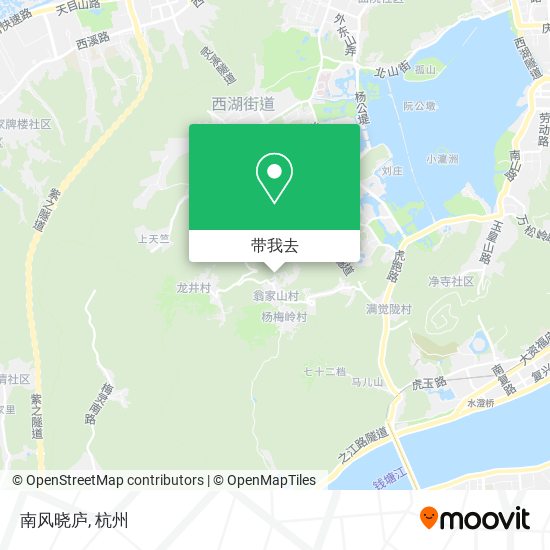 南风晓庐地图