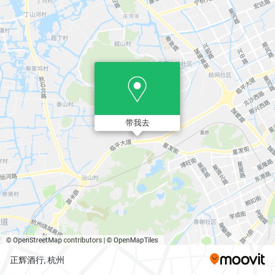正辉酒行地图