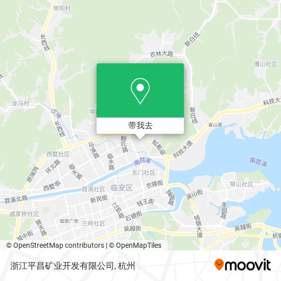 浙江平昌矿业开发有限公司地图