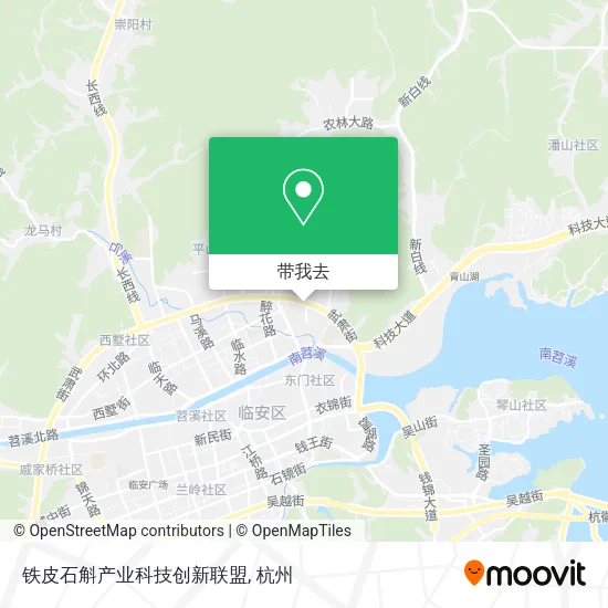 铁皮石斛产业科技创新联盟地图