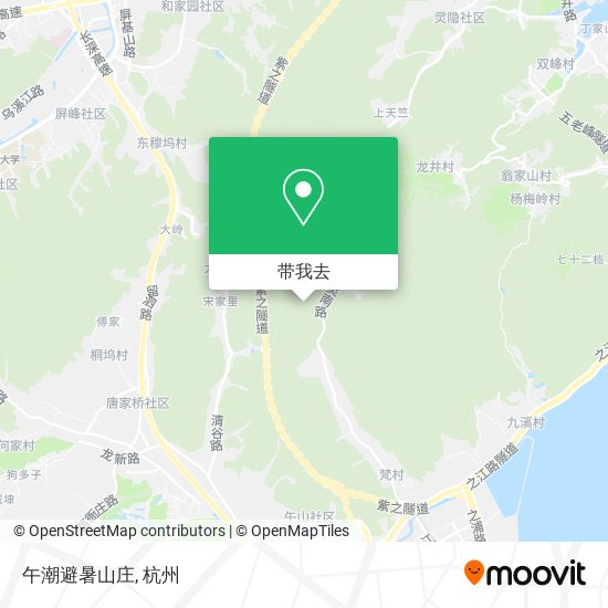 午潮避暑山庄地图