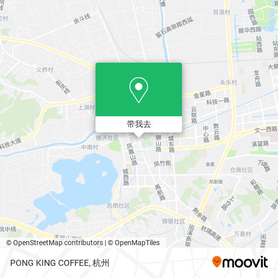 PONG KING COFFEE地图