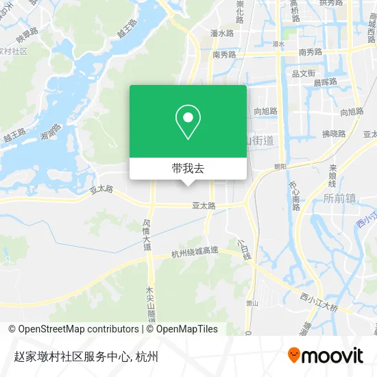 赵家墩村社区服务中心地图