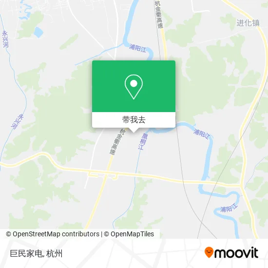 巨民家电地图