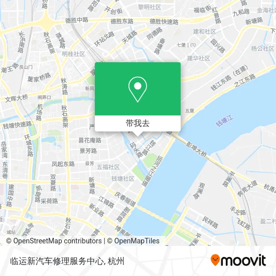 临运新汽车修理服务中心地图