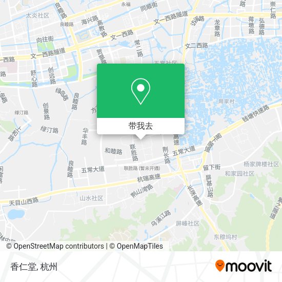 香仁堂地图