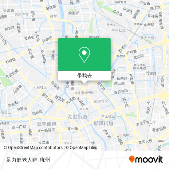 足力健老人鞋地图