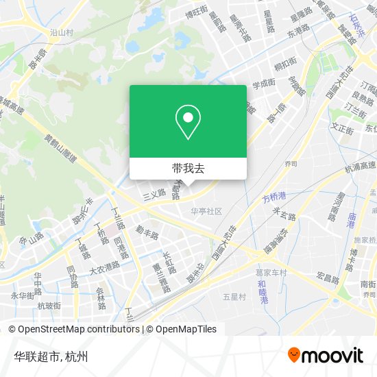 华联超市地图