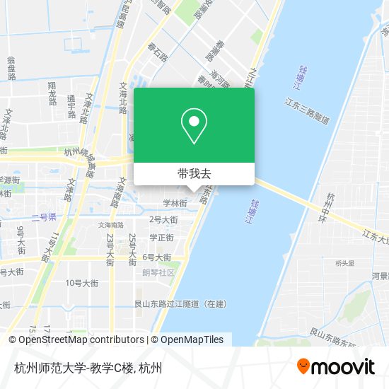 杭州师范大学-教学C楼地图